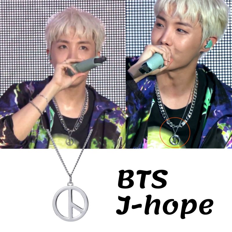 ミルトンステリ[bts festax bts j-hope アッティ[CHIC style] Surreal Surgical Steel Necklace 韓国芸能人ファッションネックレス