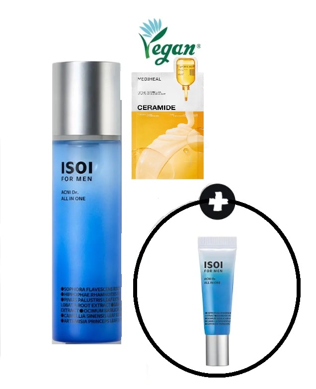 [オイルカット/水分ローション]フォーメン アークニードクターオールインワン100ml企画(+鎮静オールインワン15ml)+1マスク