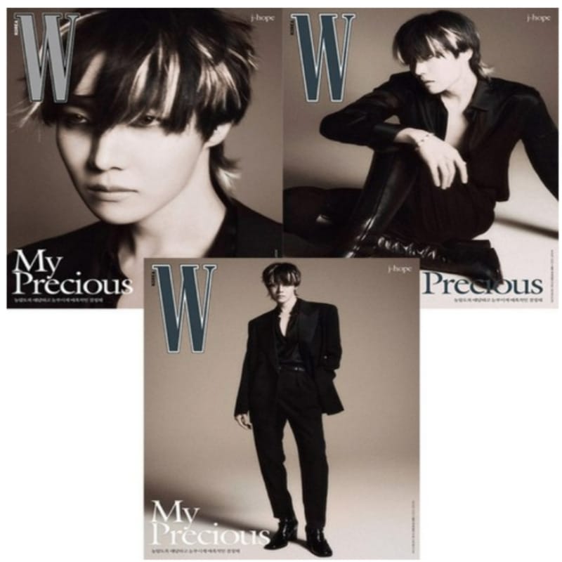 W KOREA 2022年8月号 BTSJ-HOPE表紙画報3点セット