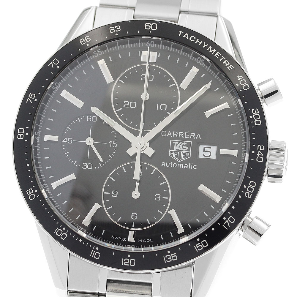 タグホイヤー TAG HEUER CV201E-0 カレラ クロノグラフ キャリバー16 自動巻き メンズ _919004【中古】