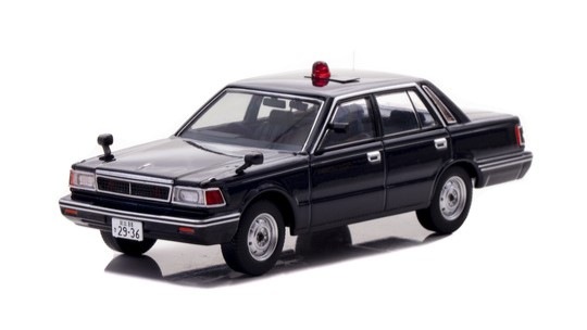 RAI’S 1/43 日産 セドリック (YPY30改) 1985 警視庁交通部交通機動隊車両 (覆面 紺)【H7438504】 ミニカー RAIS H7438504 ニッサン セドリック (YPY
