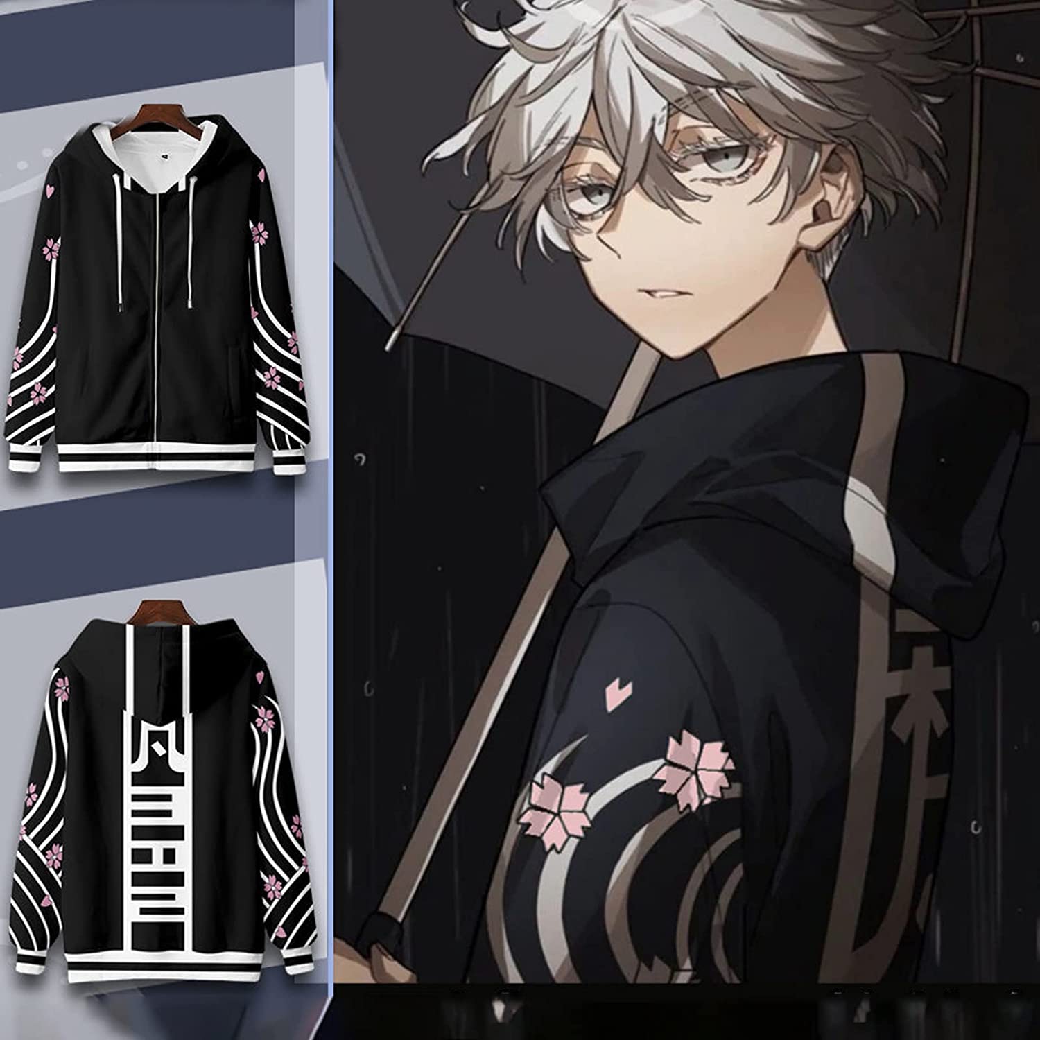 東京リベンジャーズ コート 長袖 衣装 上着 フード付き 帽子さえ 瓦城千呪風 梵(ブラフマン)