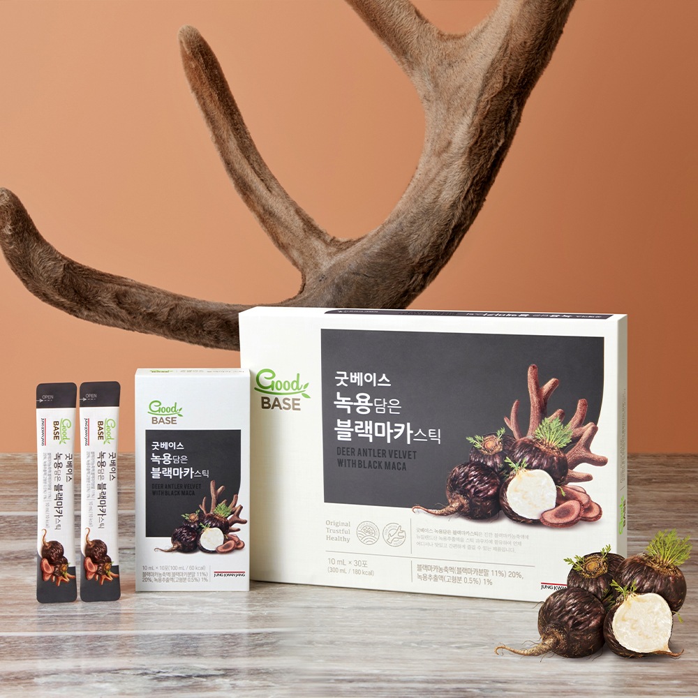 正官庄 グッドベース 鹿茸込めた ブラックスティック 10ml 30包