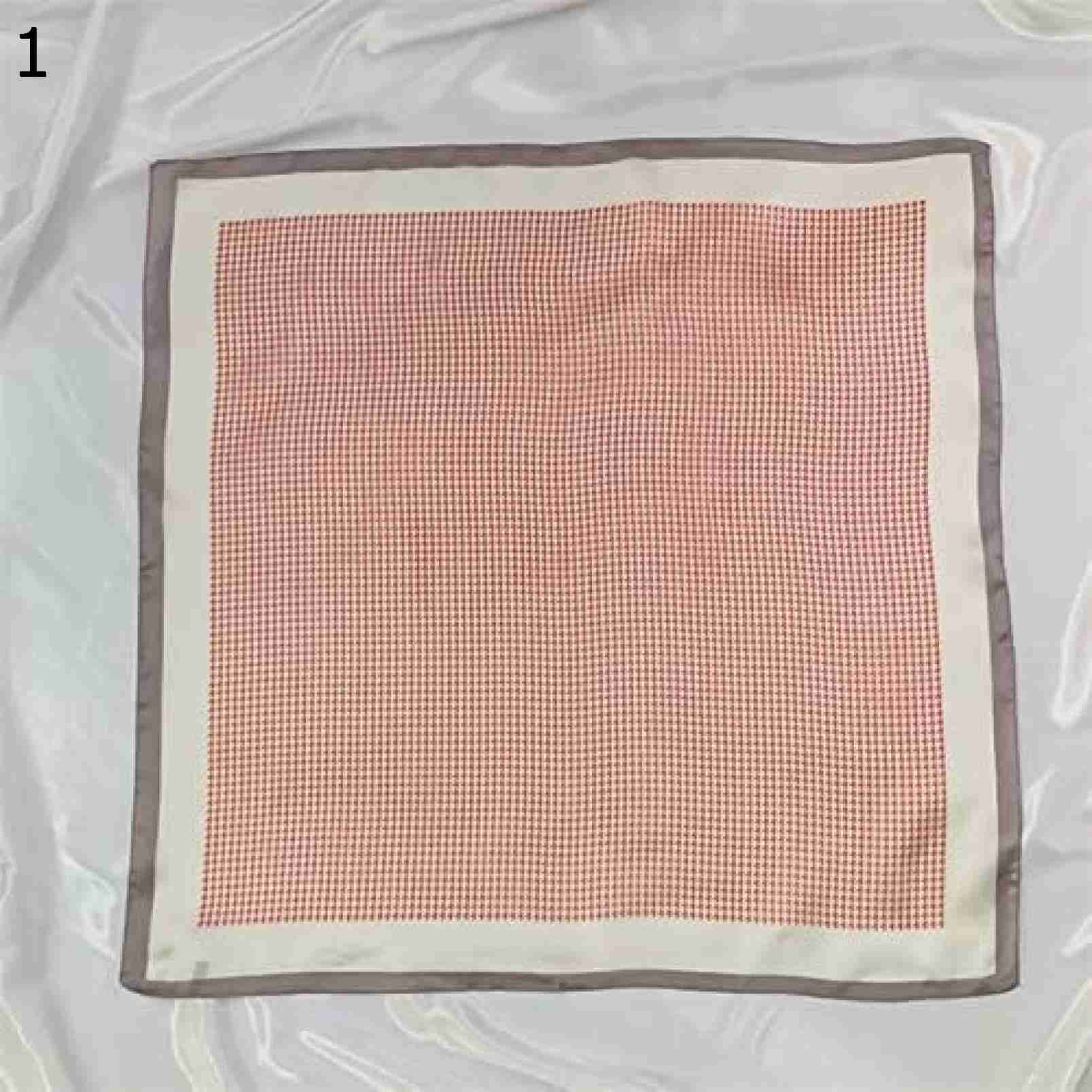 【15%OFFクーポン～】イミテーション スカーフ スカーフ (Color : Pink Size : 70x70cm)