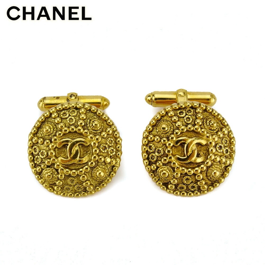 値引きする シャネル カフス アクセサリー レディース メンズ ゴールド ココマーク Chanel 中古 T フルウィッグ Fundamentalcap Com