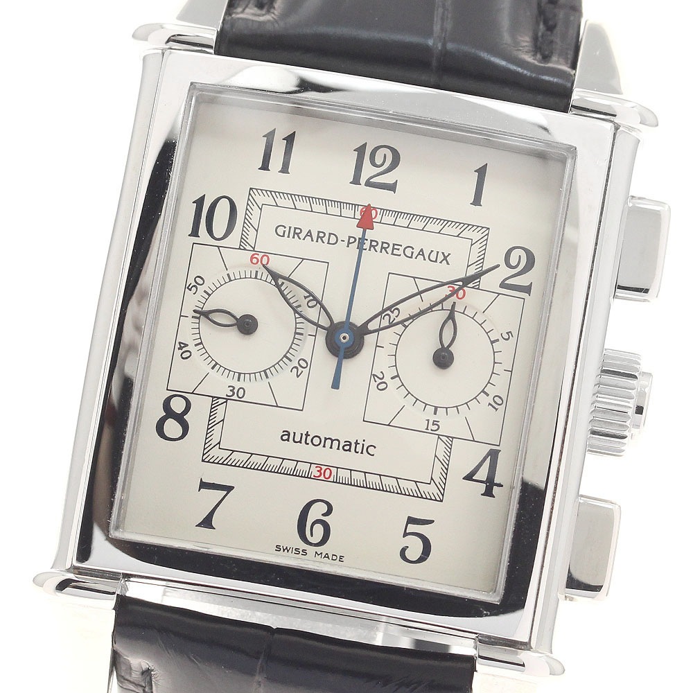 ジラール・ペルゴ GIRARD PERREGAUX 2599 ヴィンテージ1945 クロノグラフ 自動巻き メンズ 良品 _958613【中古】