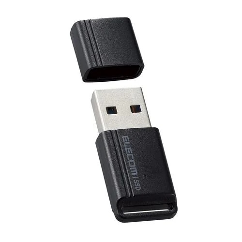 エレコム ESD-EXS1000GBK 外付けポータブルSSD 1TB ブラック