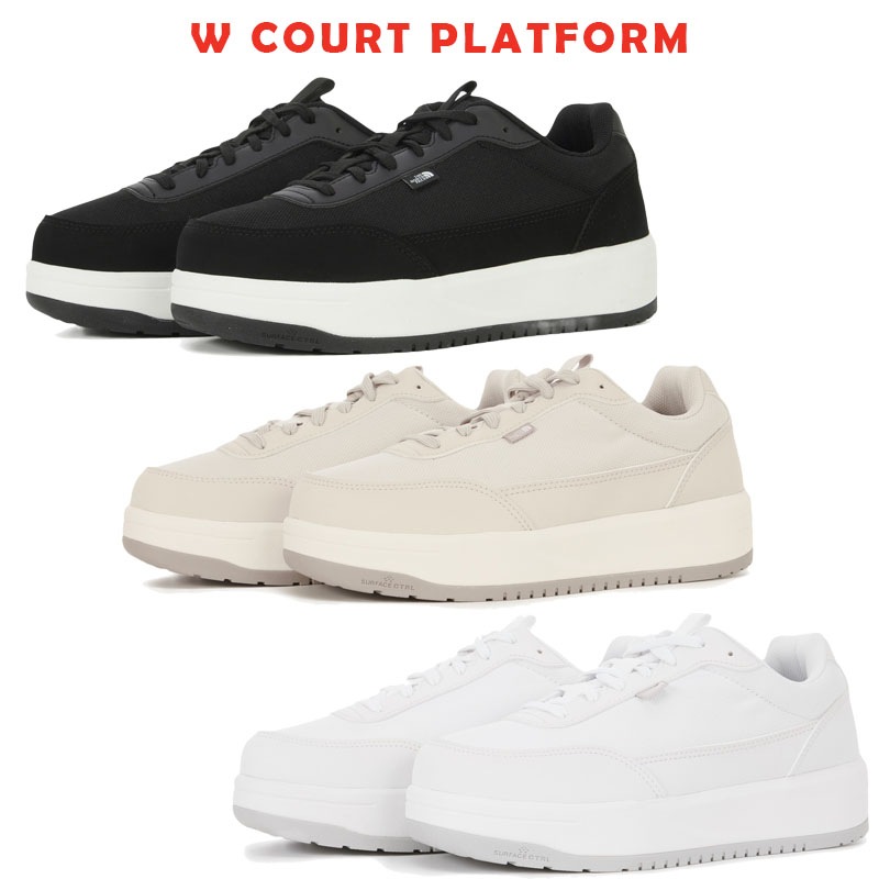 韓国正規品保証 関税負担なしNS94R05A W COURT PLATFORMデイリー 基本 着装 男子 女子 人気 韓国 ファッション 男女共用 アウトドア