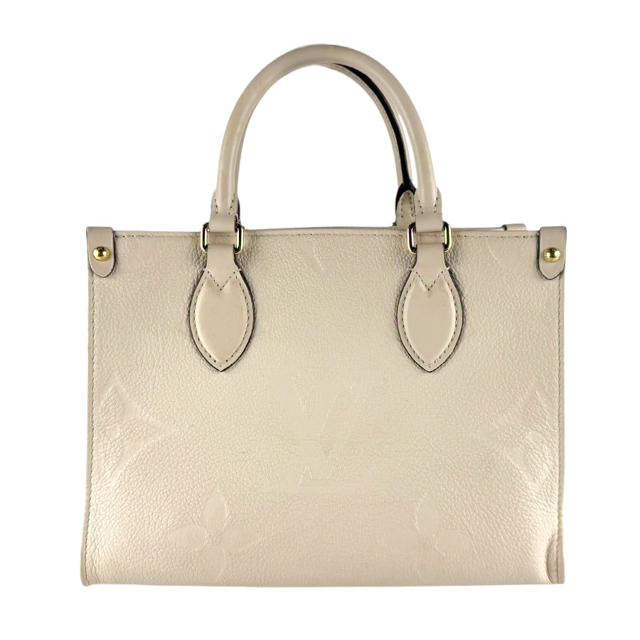 ルイ ヴィトン LOUIS VUITTON ハンドバッグ ショルダーバッグ モノグラム アンプラント オンザゴーPM モノグラムアンプラント クレーム レディース M46569 z8567