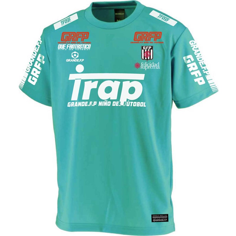 grande(グランデ) TRAP昇華転写プラ. 半袖 フットサルプラクティクスシャツ (gfph23003-7301)