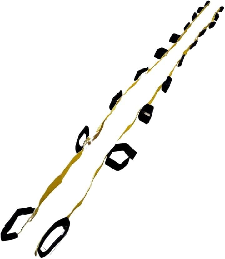 むかで ロープ ムカデ 競争 両足用 運動会 レクリエーション テープ(10人用・イエロー)