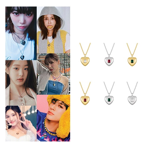 [レッドベルベットウェンディ/イサベ着用]ブティックハルトペンダントネックレス/韓国ファッション 大人気 プレゼント