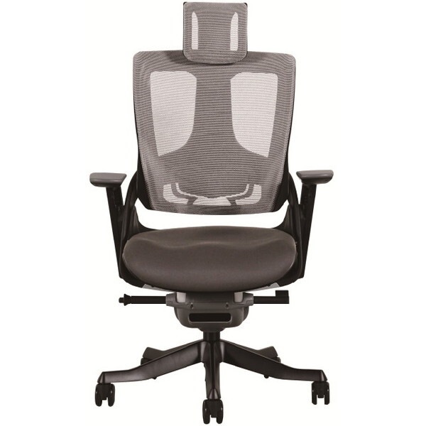 関家具 WAU HB GY 475486 グレー オフィスチェア メーカー直送