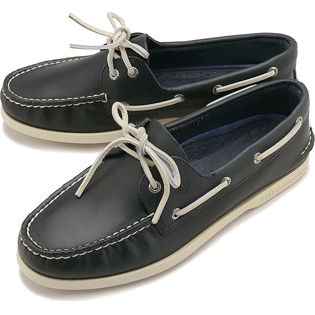 メンズ オーセンティックオリジナル 2アイ メンズ ボートシューズ [13934367] 靴 デッキシューズ モカシン ネイビー NAVY 正規取扱店