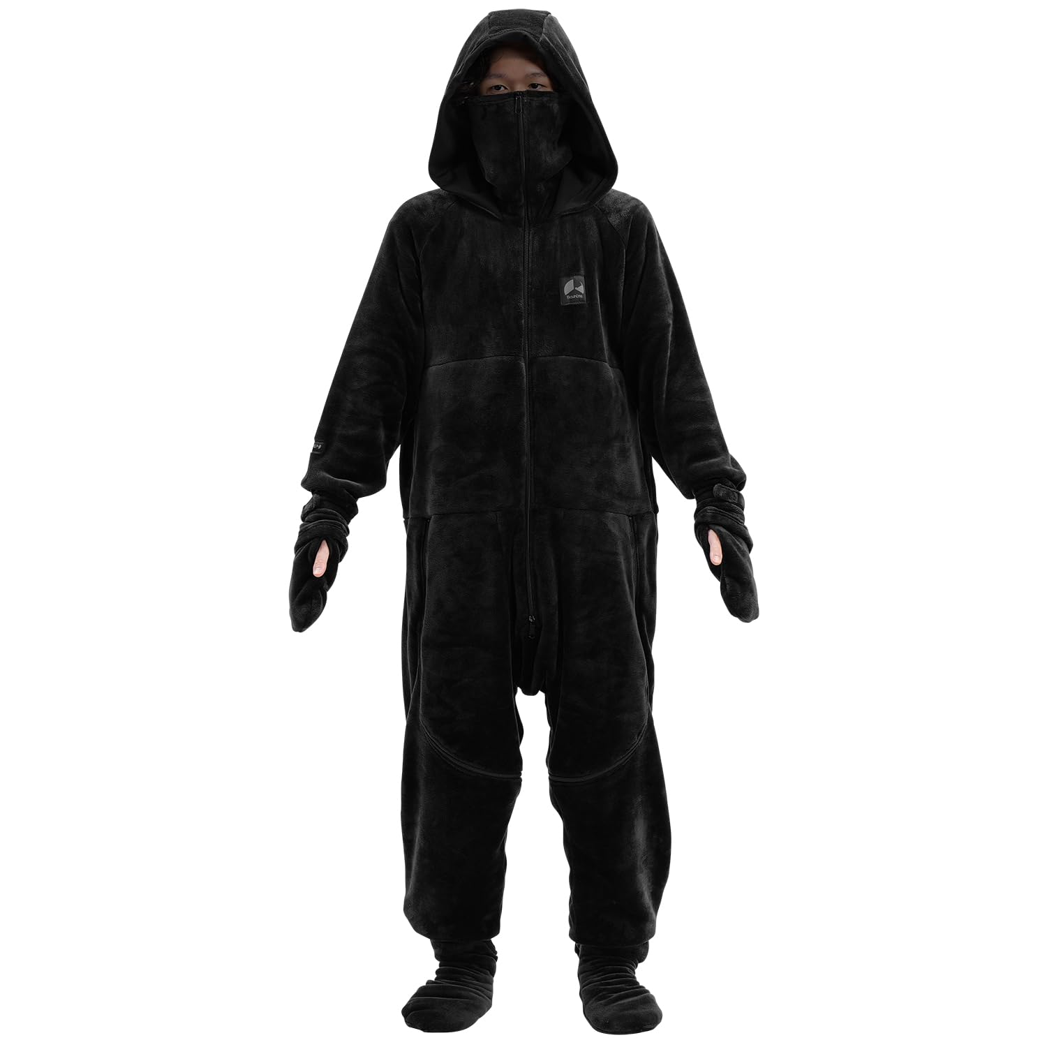 Bauhutte(バウヒュッテ) 着る毛布 ゲーミング着る毛布 ダメ着 4G ネクスト ブラック XLサイズ HFD-4G-24-XL-BK 2024モデル 冬用 部屋着 ルームウェア メンズ レディ