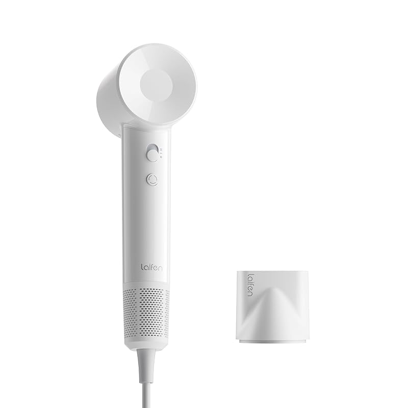 Laifen ライフェン SE Lite ヘアドライヤー 速乾 大風量高濃度1.5億マイナスイオン 8モード 過熱防止 軽量 コンパクト 持ち運び便利 マグネット式ノズル付き 10万RPM超高速回転