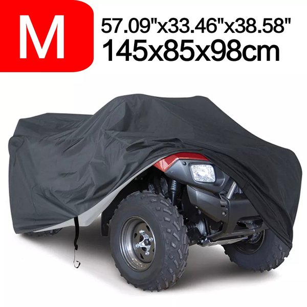 Atvクワッドビーチスクーターバイクカバー防水雨防塵uvプロテクターml xl xxl xxxlデザインatvカバーD20