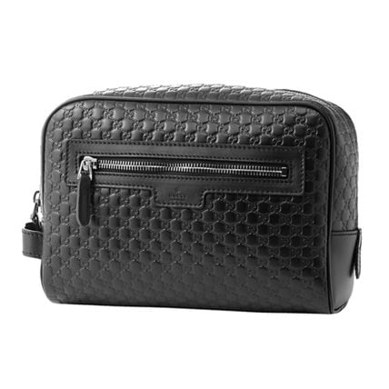 GUCCI 419775-BMJIR-1000 グッチ セカンドバッグ グッチシマレザー ブラック