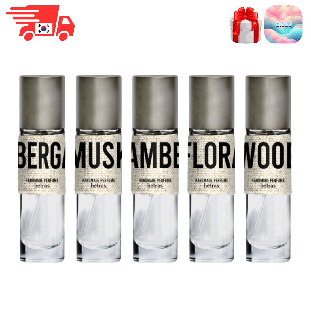 【5種セット】レイヤード ハンドメイド 香水 15ml×5ea (計75ml) デイリー香水