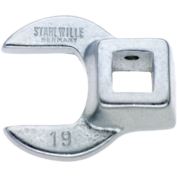 STAHLWILLE スタビレー 3/8SQ クローフットスパナ 19mm 全長42.5mm 540-19 スパナ 工具 ツール DIY 作業工具