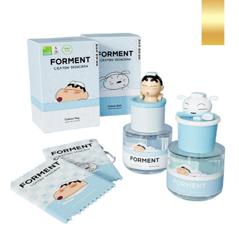 [クレヨンしんちゃん × シロエディション]シグネチャー パフューム 50ml(コットンハグ/コットンメモリー)/しんちゃん/シロ/ 韓国香水/ジョングク香水