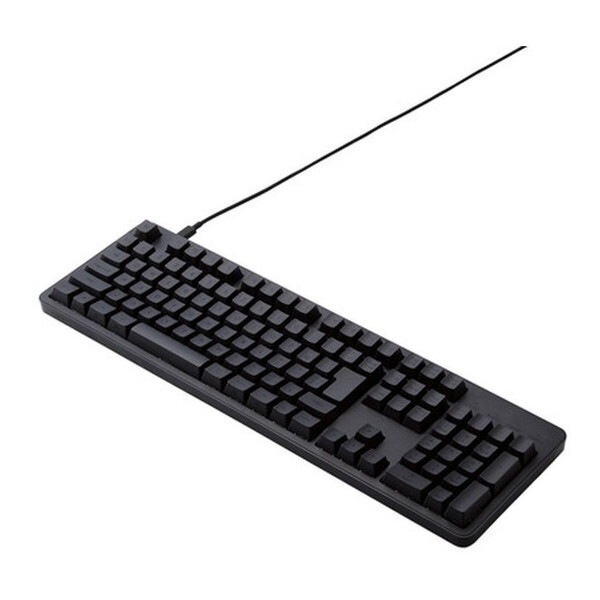 TK-MC50UKTBK ブラック [キーボード (日本語配列108キー 有線 着脱式USBケーブル 茶軸 タクタイル メカニカル テンキー付き Leggero)] メーカー直送