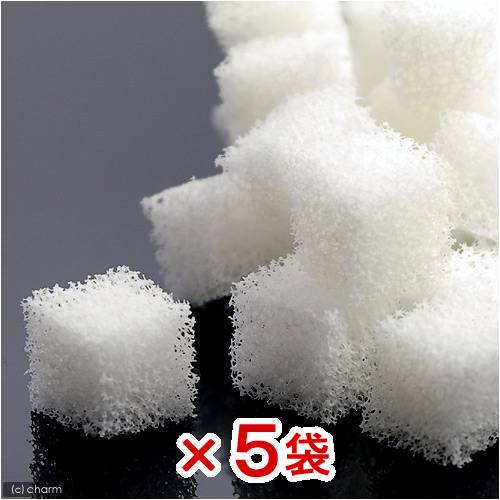 軽量高品質ろ材　Ｇｅｌ　Ｃｕｂｅ（ゲルキューブ）　バクテリア用　ラージ　１リットルX５袋（淡水・海水用）　ＣＲＣ10―03―20―10―00 4,756円