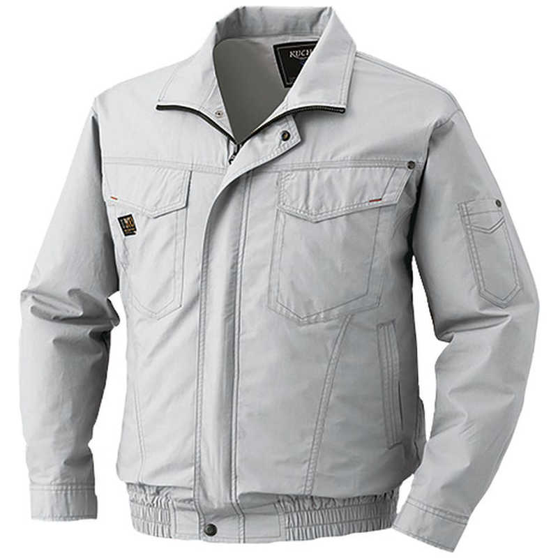 空調服　綿薄手タチエリウェアのみ シルバー L　KU91400-C06-S3 7,527円