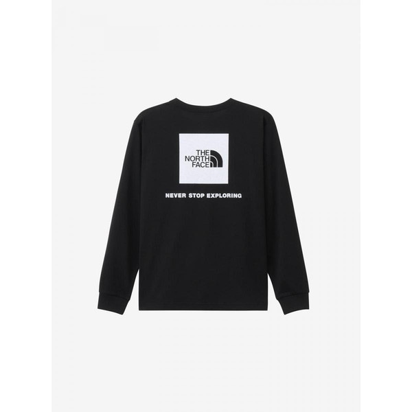 ザ・ノース・フェイス THE NORTH FACE ロングスリーブバックスクエアロゴティー レディース NTW32442-K2 長袖Tシャツ