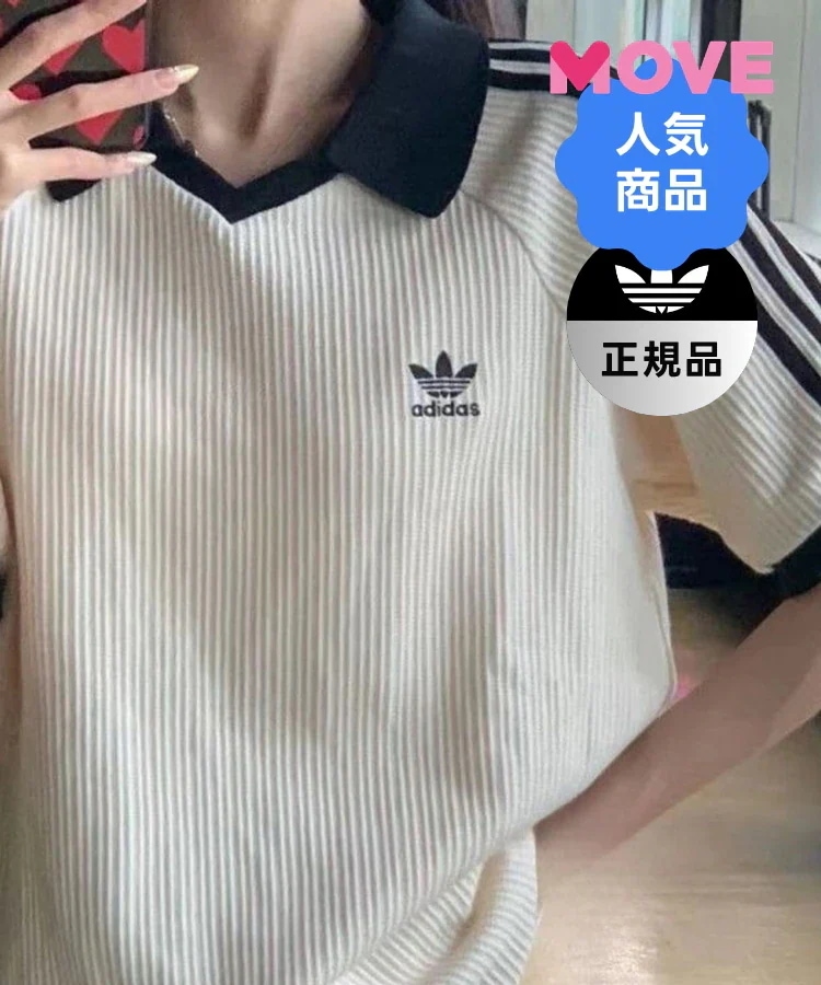Qoo10 adidas ワッフル ポロシャツ ポロシャツ [4カ