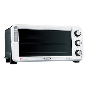 【即納】DeLonghi(デロンギ) DeLonghiコンベクションオーブン スフォルナトゥット EO12562J-WN 焼きムラなし 時短予熱 シンプル操作 トースト4枚分 調理機能5種類 ピザス