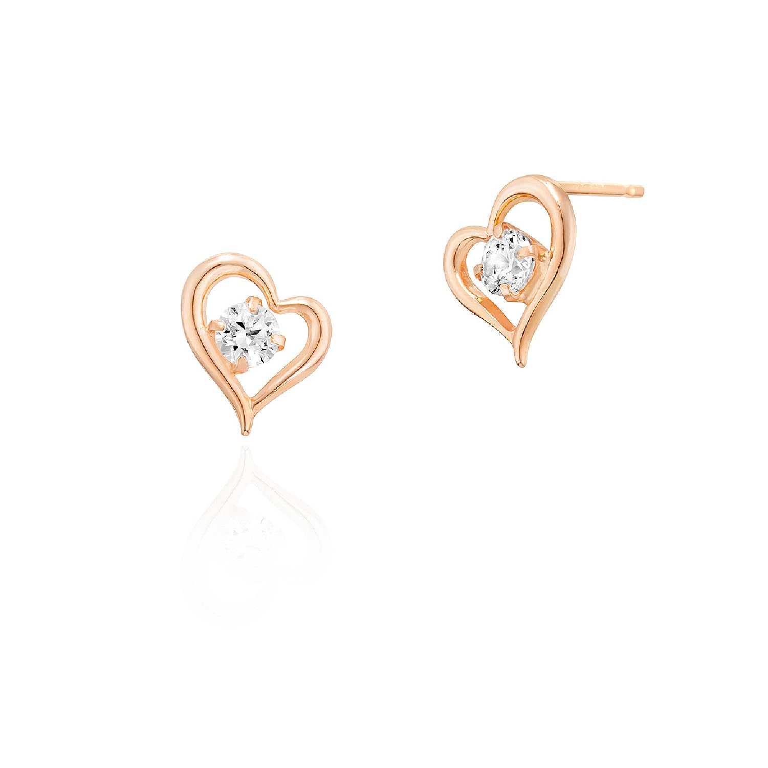 4℃(ヨンドシー)K10ピンクゴールド(PG)ピアス 111126153123