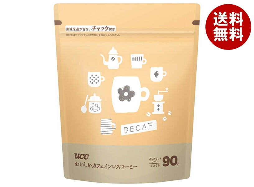 UCC おいしいカフェインレスコーヒー 90g＊12袋入＊(2ケース) 18,216円