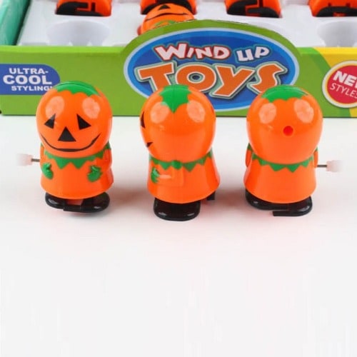 ハロウィンカボチャ少年ゼンマイ玩具×12個面白いおもちゃパーティー小道具装飾団体ギフトイベントプロモーション