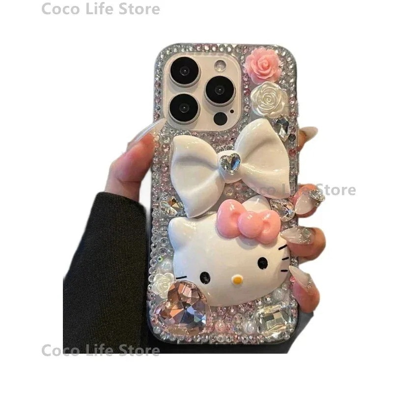 メガ割プレミアムラインストーンボウアップル15電話ケースラインストーンアップル1413 PRのための iphone15 ケース 韓国 iPhoneケース1587219