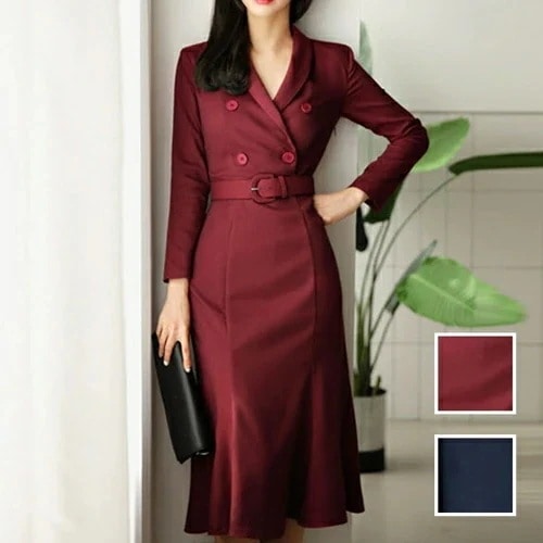 パーティードレス 結婚式 ワンピース ミディアム ひざ丈 オケージョン ドレス 韓国 ファッション レディース 春 秋 冬 ブライダル お取り寄せ PTXH924 お呼ばれ コーデ 成人式 二次会 同