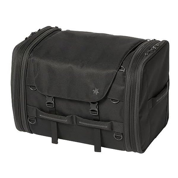 ホライゾンタル シート バッグ 75 ブラック H35×W51～65×D32cm 50～75L