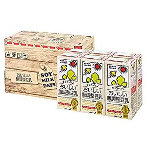 [Amazon限定ブランド] キッコーマン おいしい無調整豆乳SOYMILK DAYS 1000ml