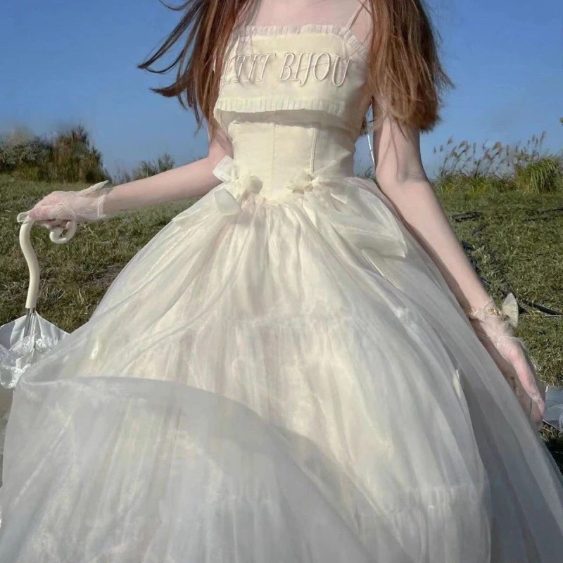 ロリータ ロリータドレス サスペンダーロングスカート フェアリーjskドレス ジェムバレエ