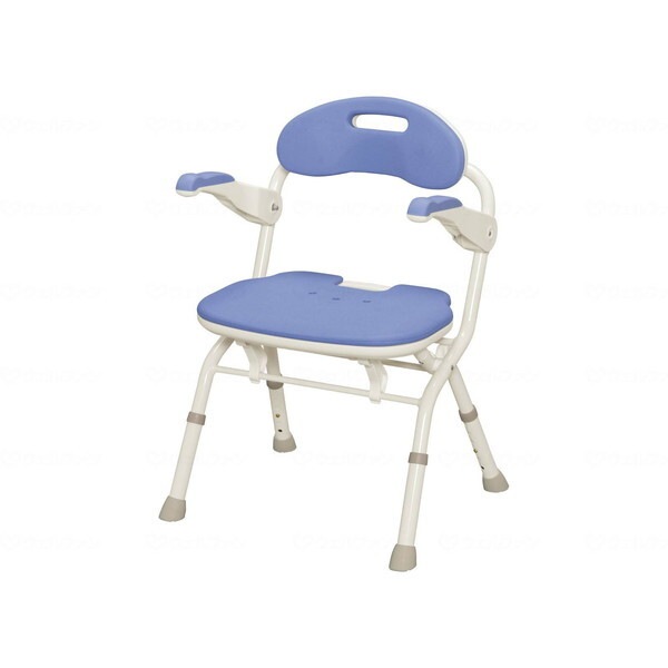 アロン化成 折りたたみシャワーベンチ FS ブルー 536051 メーカー直送