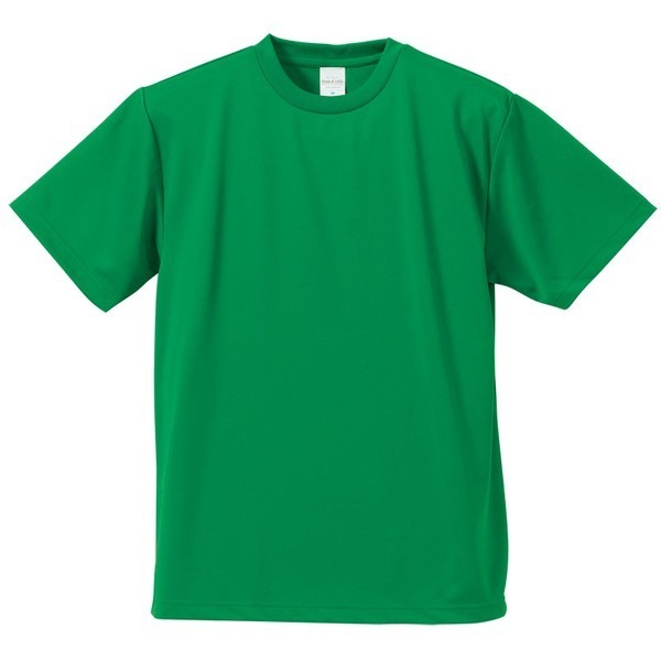 UVカット/吸汗速乾/5枚セット/4.1オンスさらさらドライ Tシャツ グリーン M
