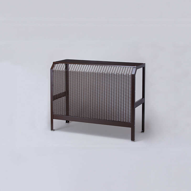 岩谷マテリアル　エアコン室外機カバー 通常サイズ ブラウン　ACASC-BR