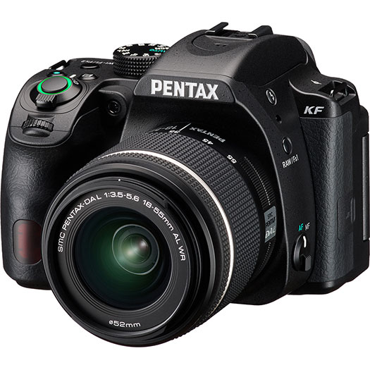 ペンタックス KF 18-55LK BK デジタル一眼レフカメラ「PENTAX KF」18-55WR キット（ブラック） KF1855LKBK