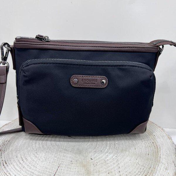 女性用軽量ファブリックカジュアルショルダー兼クロスバッグ EOCSHB831cm 333_GN