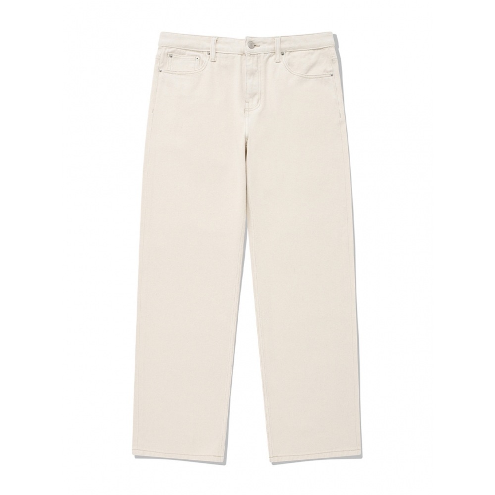 COVERNATレギュラーデニムパンツエクルー