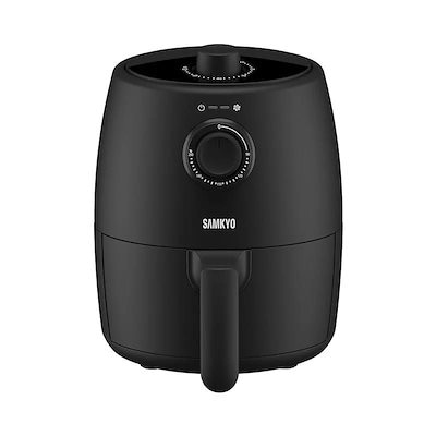 他サイト： ノンフライヤー エアフライヤー 一人暮らし 1~2人用 2L コンパクト ノンフライヤー機 油なし ヘルシー フライヤー SAMKYO ブラックの商品画像