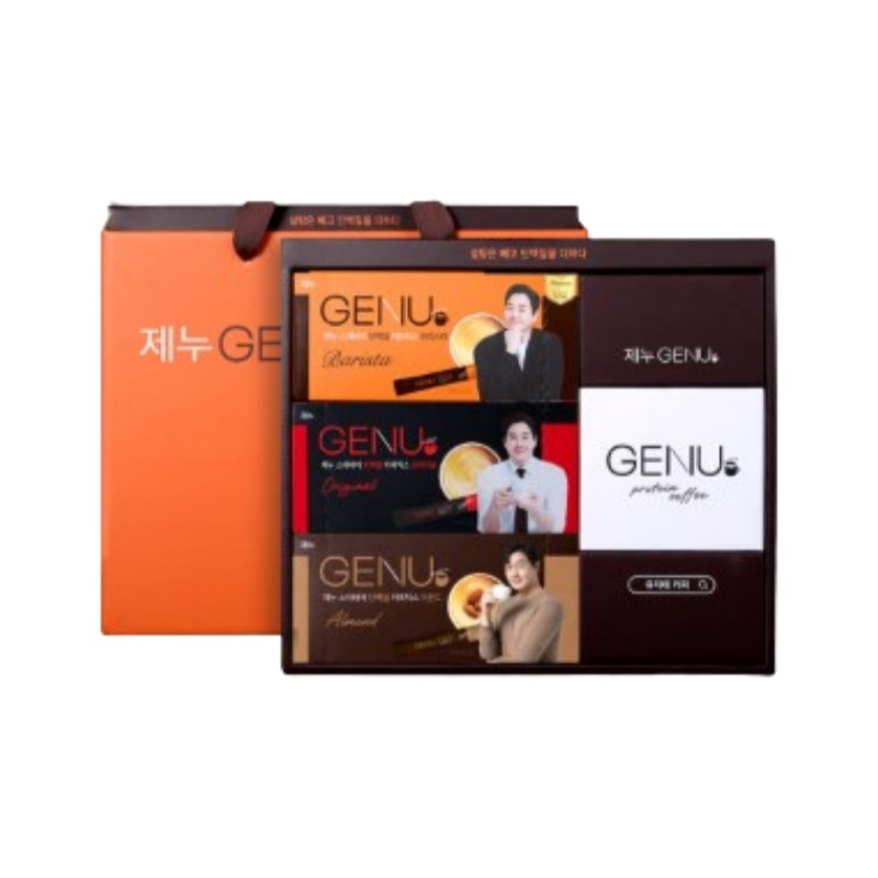 ステビア プロテインコーヒーミックス ギフトセット 3種混合[タンパク質コーヒーミックス3ボックス/バリスタ20T/オリジナル20T/アーモンド20T]+マグカップ1個+ギフトボックス