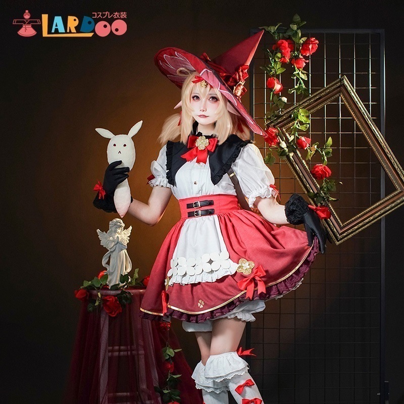 原神 Genshin モンド クレー-スキン「星燭に揺れる爛花」大人用 コスプレ衣装 コスチューム cosplay1098