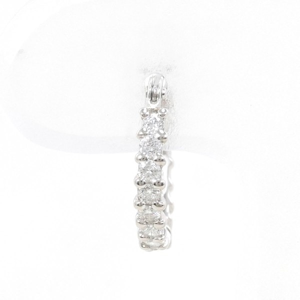 PT900 プラチナ ピアス（片耳） ダイヤ 総重量約1.0g ジュエリー 中古