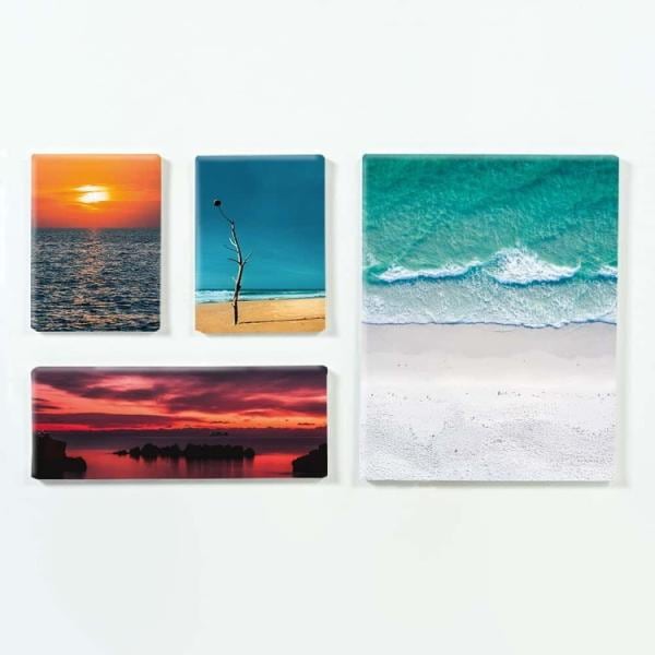 ファブリックパネル アートフレーム 飾り おしゃれ 景色 壁掛け ウォールデコレーション 海 絶景 景色 自然の風景 ビーチ 夕日 朝日 5枚セット